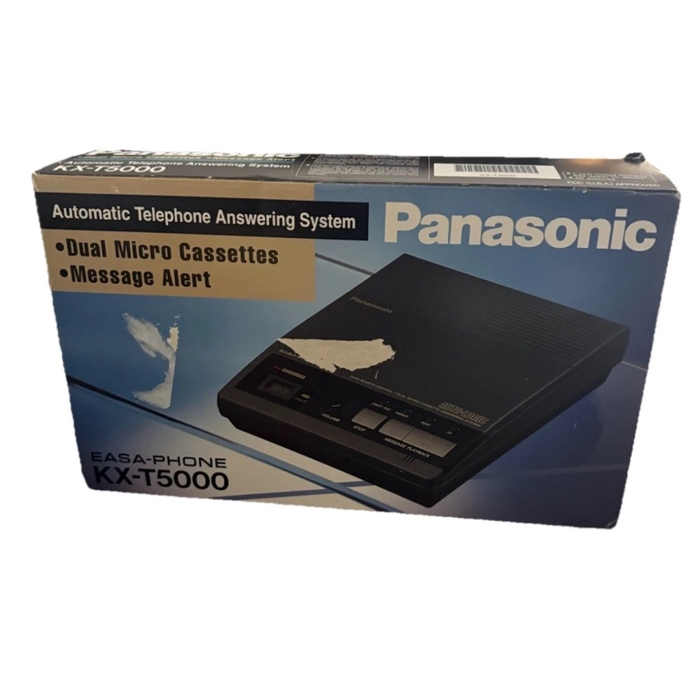 Panasonic KX-T5000 Telephone Answering System - Black